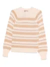 Twinset Twin Set Sweaters Beige In Sand