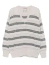 Twinset Twin Set Sweaters Grey In Gray