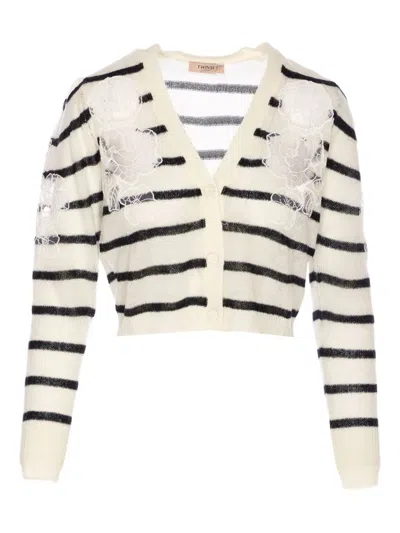 Twinset Twin Set Sweaters White