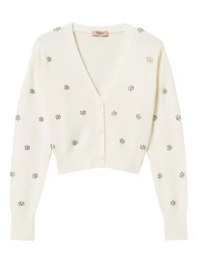 Twinset Twin Set Sweaters White