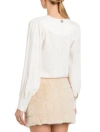 Twinset Twin-set Elegant Viscose Knit Sweater In White/cream