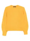Twinset Twin Set Sweaters Yellow In Yellow