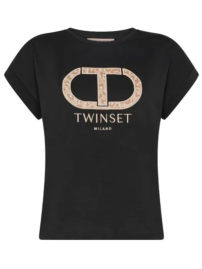 Twinset Twin-set T-shirts And Polos Black