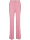 Twinset Twin-set Tailored Peach Pink Trousers