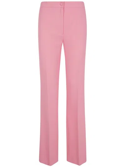 Twinset Twin-set Tailored Peach Pink Trousers