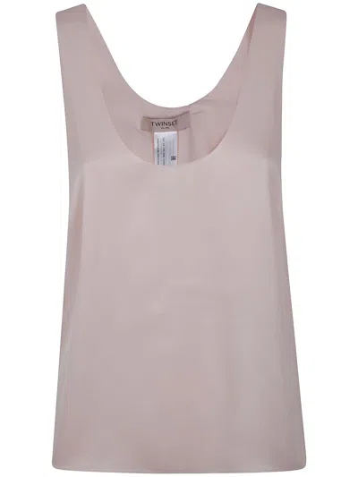 Twinset Twin-set Top In White