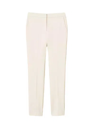 Twinset Twin Set Trousers In White