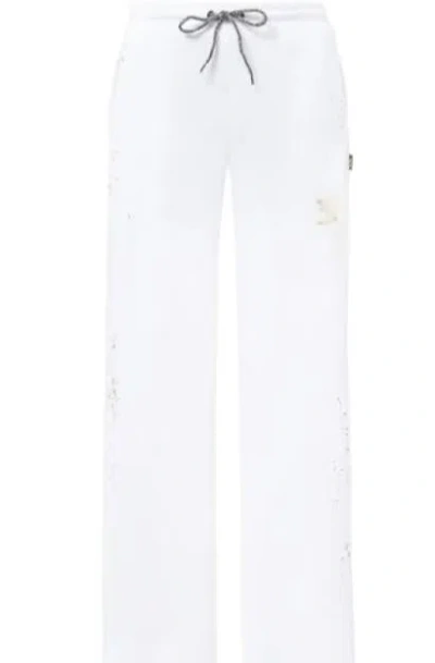 Twinset Twin-set Trousers In White