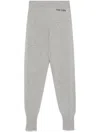 Twinset Tapered Trousers In Grey