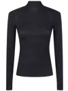 Twinset Twin-set Turtle Neck Sweater In Blue
