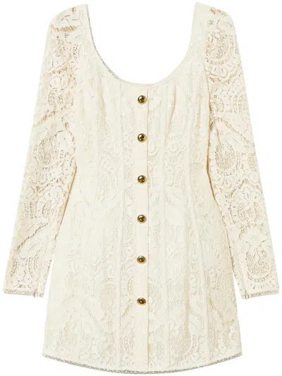 Twinset Twin-set Vi Co Blend Clothing Dresses In Neutral