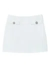 Twinset Twin-set Water Green Linen Shorts