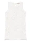 Twinset Twin-set White Cotton Clothing Dresses