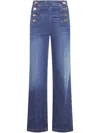 Twinset Wide Leg Denim Clothing