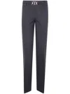 Twinset Twin-set Wide Leg Trousers In Gray