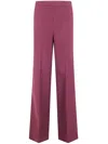 Twinset Twin-set Wide Leg Trousers In Neutral