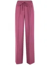 Twinset Twin-set Wide Leg Trousers In Pink