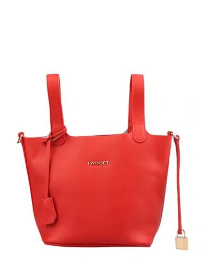 Twinset Bag Woman Handbag Red Size - Polyurethane