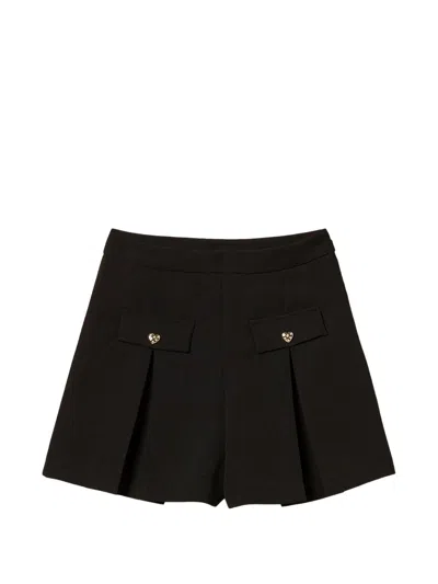 Twinset Twin-set Twin-set Black Polyester Shorts