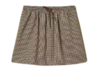 Twinset Twin-set Twin-set Taupe Polyester Skirt In Brown