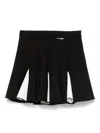 Twinset Kids Gonna Bicolore In Black