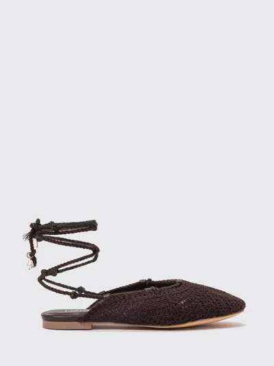 Twinset U&b Ballet Flat Woman  In Brown