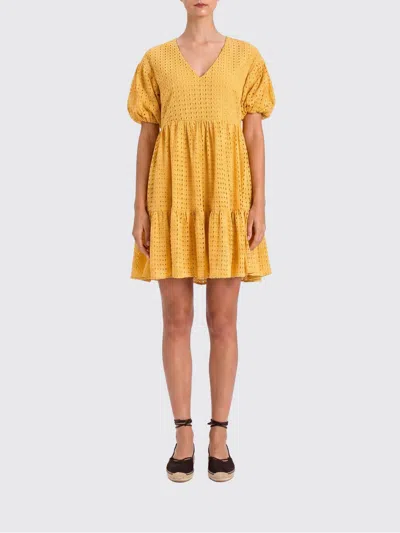 Twinset U&b Dress Woman In Brown