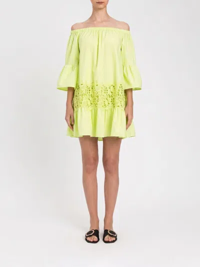 Twinset U&b Dress Woman In Green
