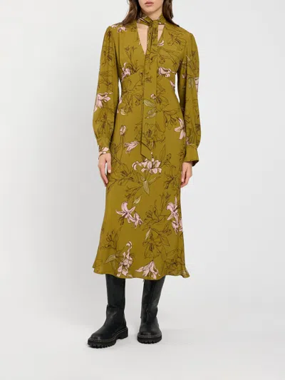 Twinset U&b Twinset U & B Dress Woman Color Multicolor In Green