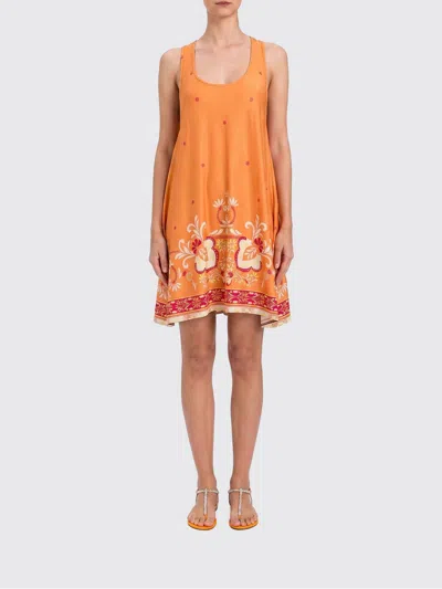 Twinset U&b Top Woman In Orange