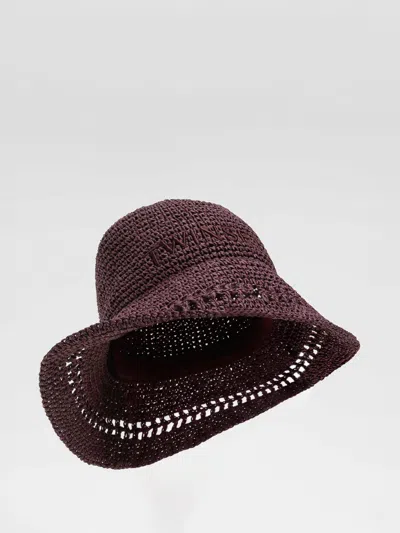 Twinset U&b Hat Woman In Burgundy