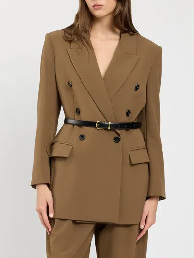 Twinset U&b Twinset U & B Jacket Woman Color Brown
