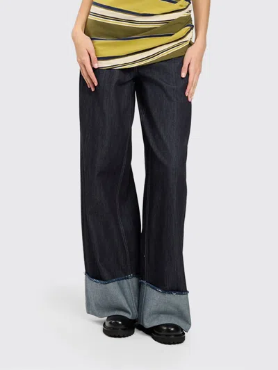 Twinset U&b Twinset U & B Jeans Woman Color Indigo In Blue
