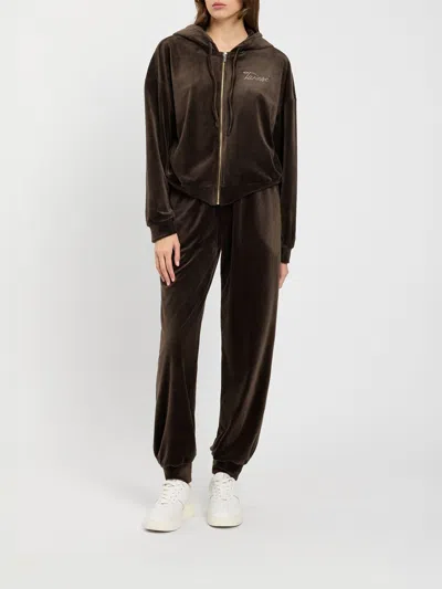 Twinset U&b Twinset U & B Jumpsuit Woman Color Coffee In Black