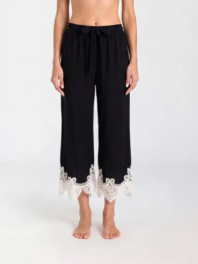 Twinset U&b Twinset U & B Pants Woman Color Black In Blue