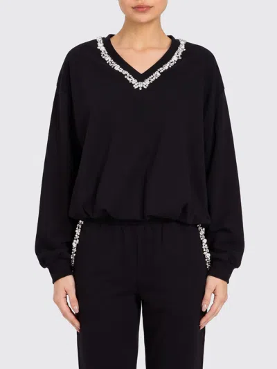 Twinset U&b Sweatshirt Woman In Black