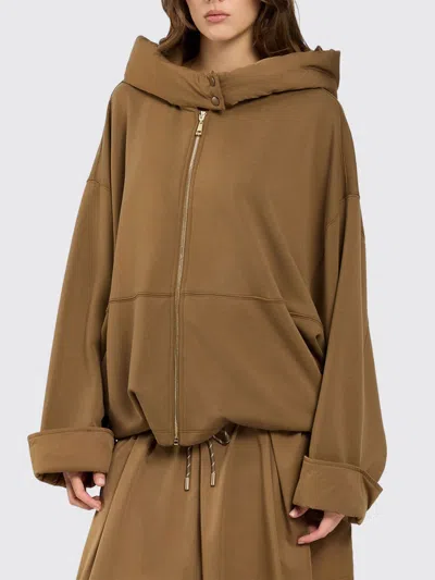 Twinset U&b Twinset U & B Sweatshirt Woman Color Brown