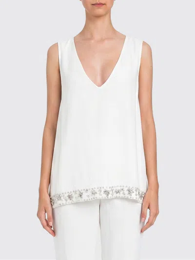 Twinset U&b Dress Woman In White