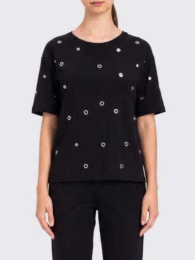 Twinset U&b T-shirt Woman In Black