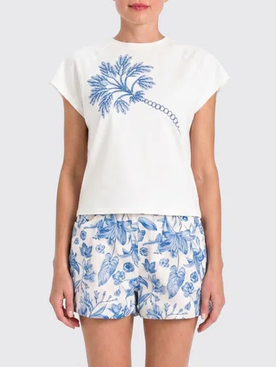 Twinset U&b T-shirt Woman In White