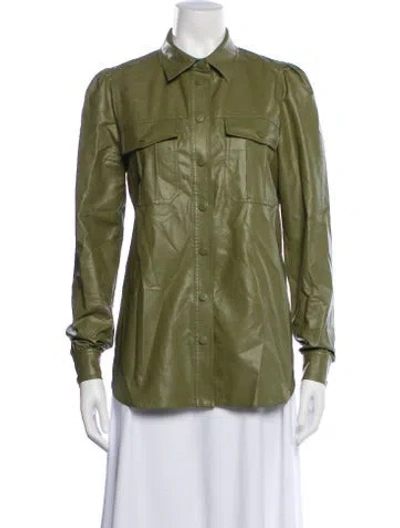 Pre-owned Twinset Utility Jacket In Green