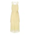 Twinset Vanilla Long Pleated Dress