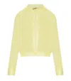 Twinset Vanilla Tulle Bomber In Green