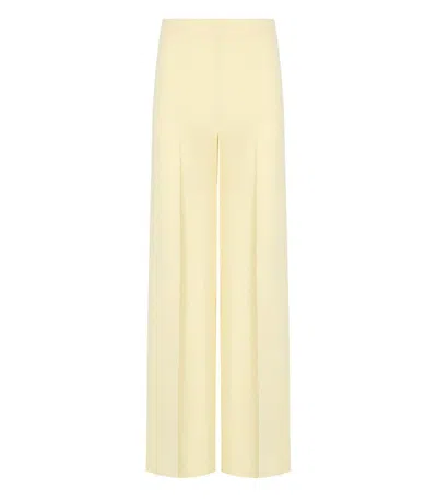 TWINSET TWINSET VANILLA WIDE LEG TROUSERS