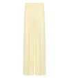 Twinset Twin-set Vanilla Wide Leg Trousers In Neutral