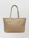 Twinset Versatile Tote Bag Dual Handles In Brown