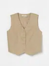 Twinset Vestcoat  Kids Color Beige