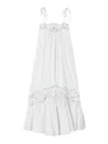 Twinset Twin-set Maxi Dress With Ruffle Hem