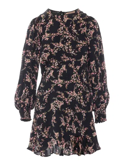 Twinset Vestido Midi - Negro In Multi