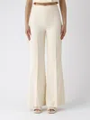Twinset Viscose Dress In Pearl